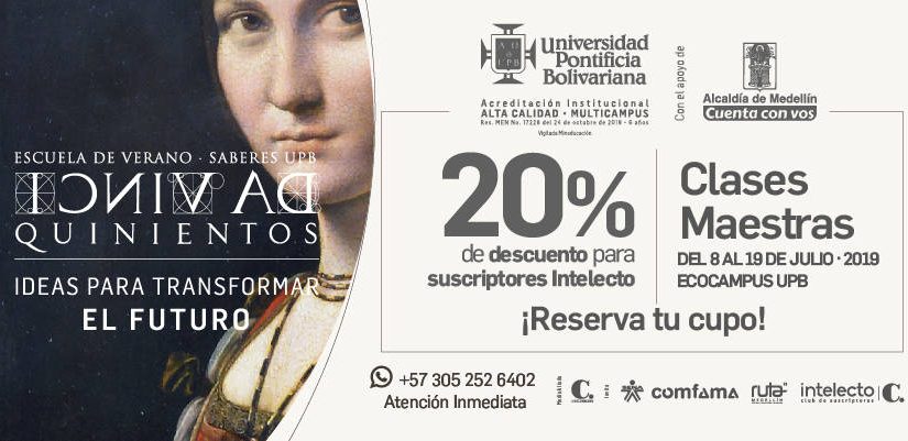 PROMOCIÓN ESCUELA DE VERANO – SABERES UPB
