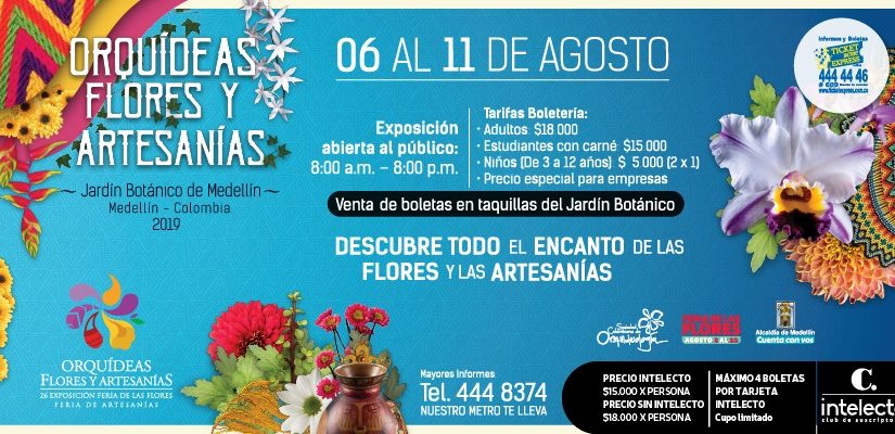 ORQUÍDEAS, FLORES Y ARTESANÍAS 26ª EXPOSICIÓN FERIA DE LAS FLORES