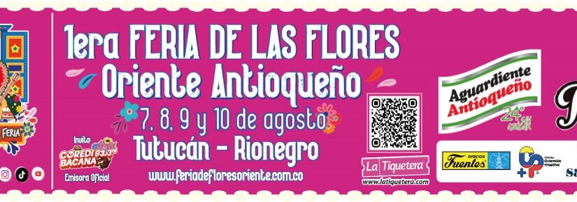 1ERA FERIA DE LAS FLORES EN EL ORIENTE